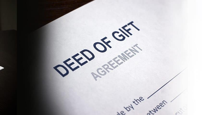 Legal Precedence of a Gift Deed Transfer and Creating Separate Wills for Multiple Properties in India